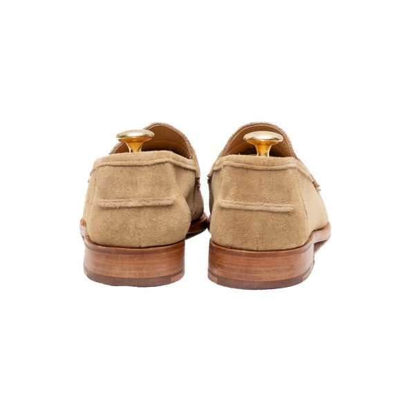 Sanders Edwin  x Todd Snyder Penny Loafers Tan Suede UK 7.5 / US 8.5 - Picture 3 of 10